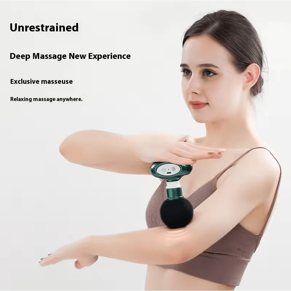 Portable Wireless Massage Gun Mini Handheld Deep Tissue Electric Sports Fascia Gun 3