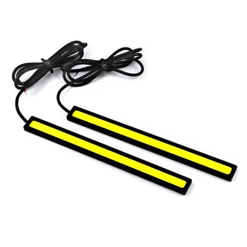 17 Cm LED Car Decor Strip Light COB UltraThin Waterproof 12V High Brightness Flexible Daytime Runn 5