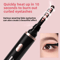 Portable Electric Eyelash Curler USB Rechargeable Heated Beauty Tool For LongLasting Lash Styling 3