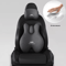 Universal Car Massage Seat Cushion Set Hot Compress Lumbar Headrest Support Pillow For Neck Prote 3