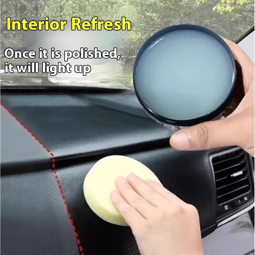 260 G Leather Care Paste Cleaner Leather Furniture Bag Car Leather AntiAging Maintenance Cream 1