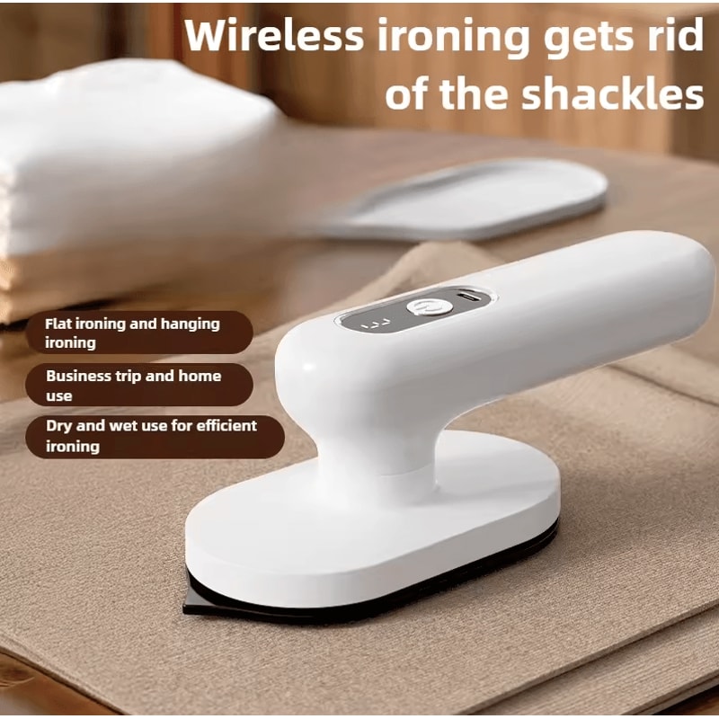 Portable Electric Clothes Steamer Lightweight Handheld Rechargeable Ironing Machine For Travel 1