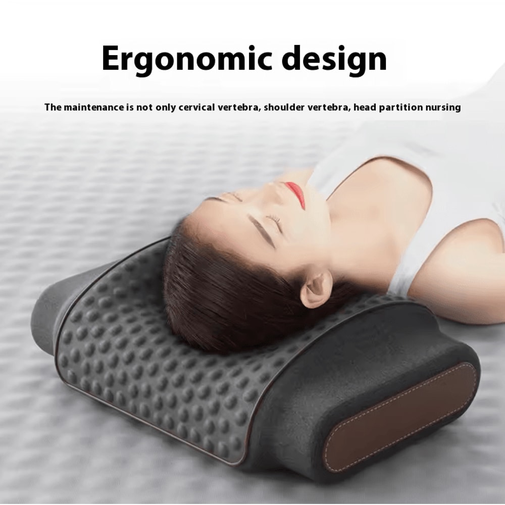 Airbag Neck Massage Pillow Electric Hot Compress Smart Kneading Vibration Massager For Fatigue Re 4