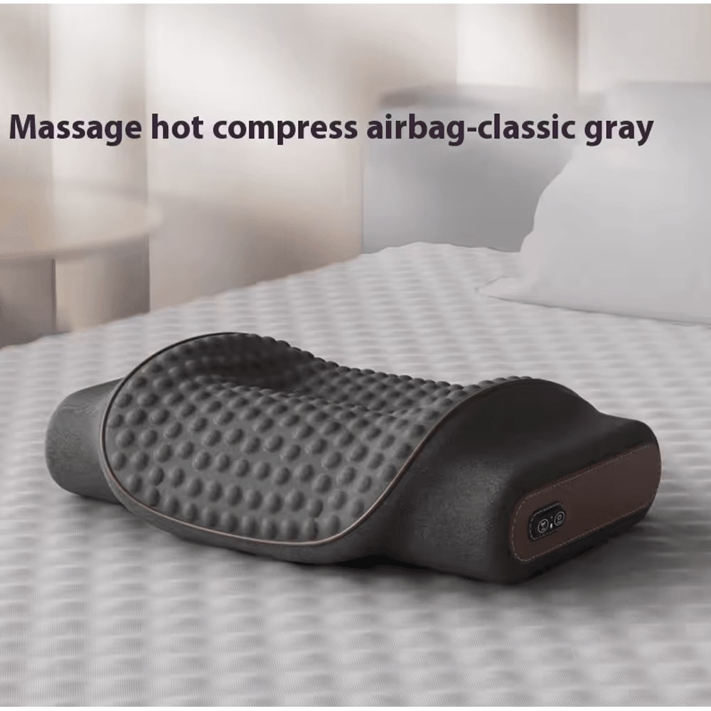 Airbag Neck Massage Pillow Electric Hot Compress Smart Kneading Vibration Massager For Fatigue Re 5