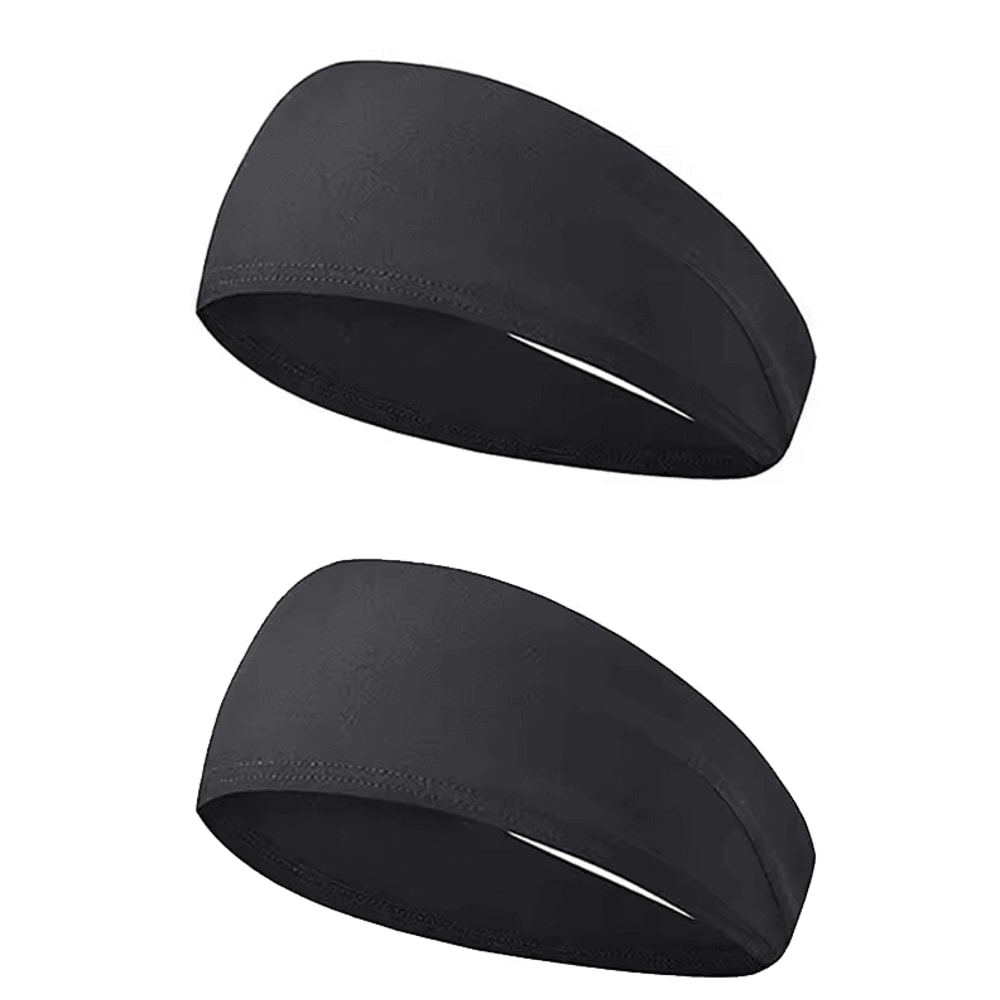 Sports SweatAbsorbent Headband Elastic Satin Fitness Head Band For Men Women 10