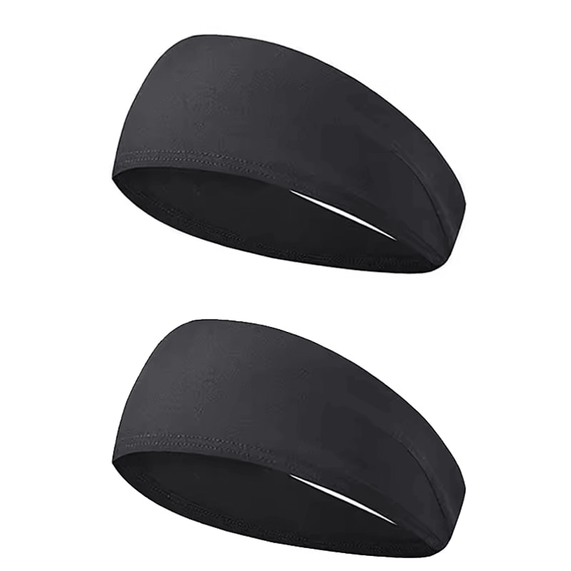 Sports SweatAbsorbent Headband Elastic Satin Fitness Head Band For Men Women 10