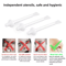 2in1 Spiral Hard Wax Stick Set Portable Depilatory For Face Nose Hair Removal 102030 Pcs 1