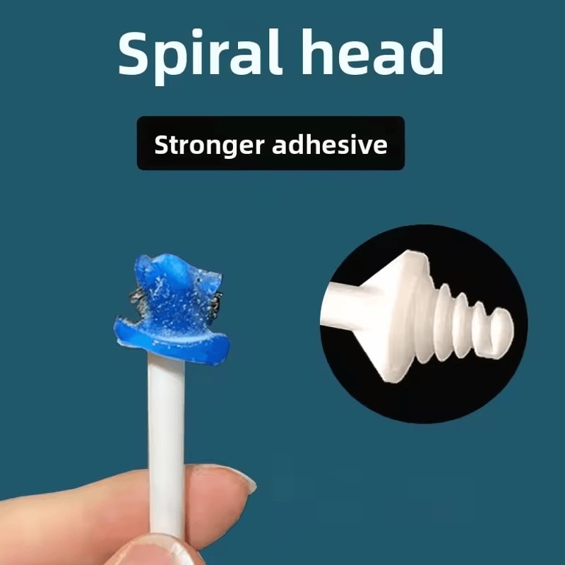 2in1 Spiral Hard Wax Stick Set Portable Depilatory For Face Nose Hair Removal 102030 Pcs 3