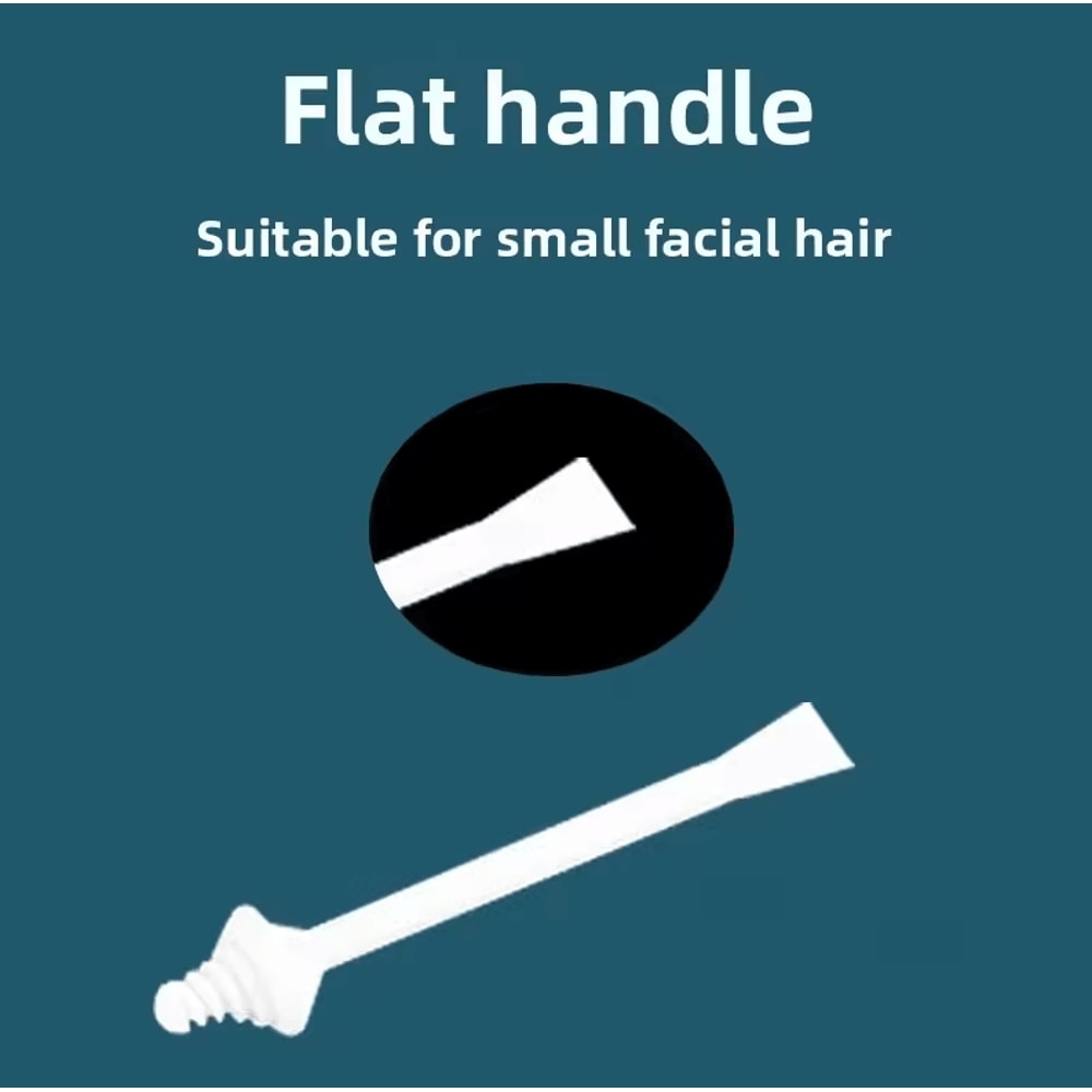 2in1 Spiral Hard Wax Stick Set Portable Depilatory For Face Nose Hair Removal 102030 Pcs 4