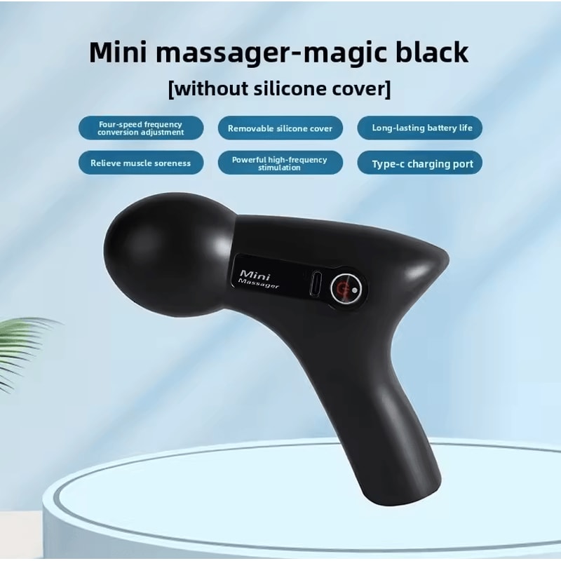 Handheld Wireless Mini Massage Gun Silent Electric Deep Tissue Vibration Massager Stick No Silicon 7