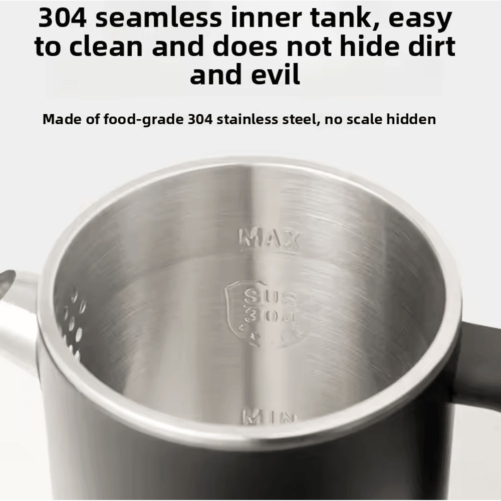 Smart Thermostatic 17 L Electric Kettle Stainless Steel DoubleLayer Insulated Boiling Water Kettle 4
