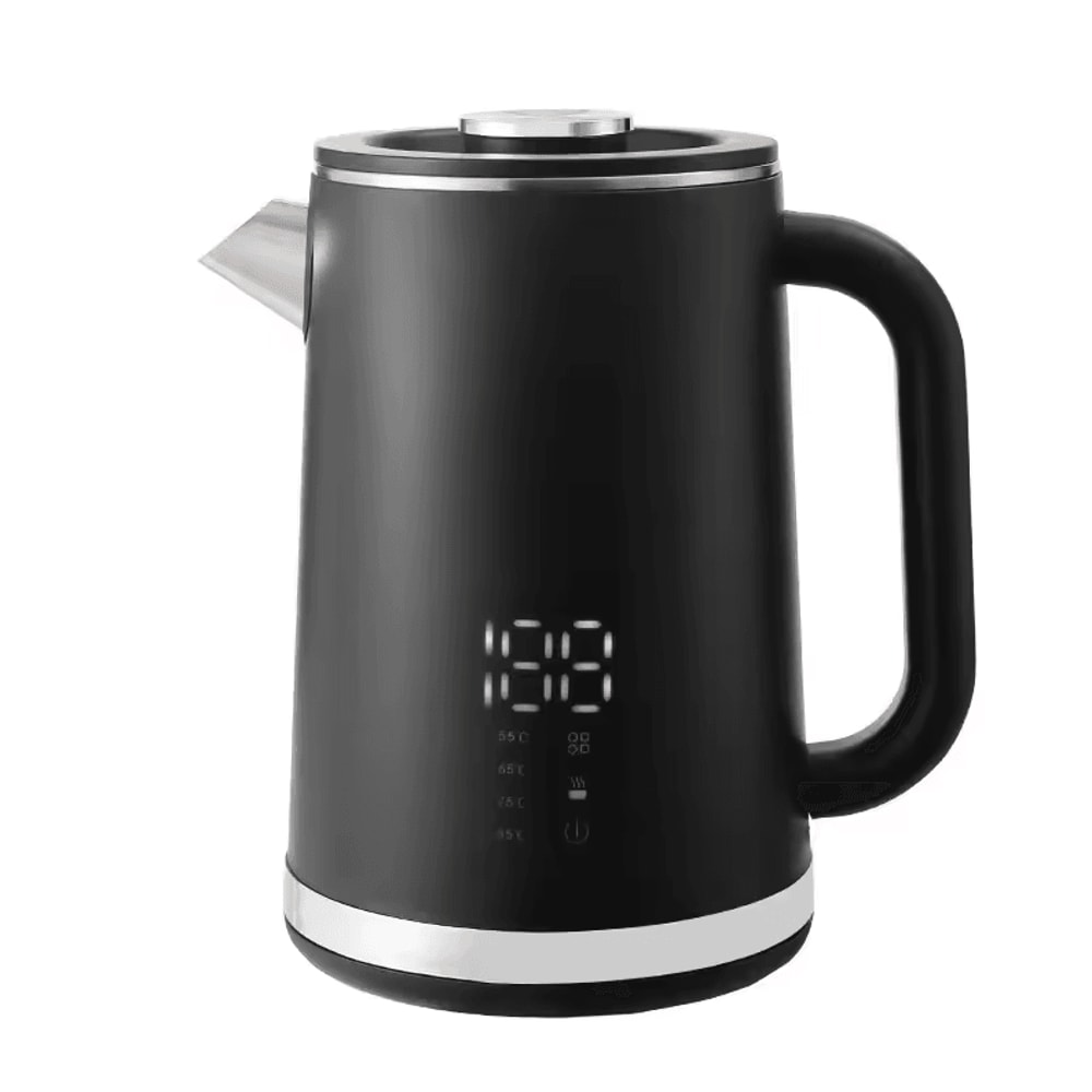 Smart Thermostatic 17 L Electric Kettle Stainless Steel DoubleLayer Insulated Boiling Water Kettle 5