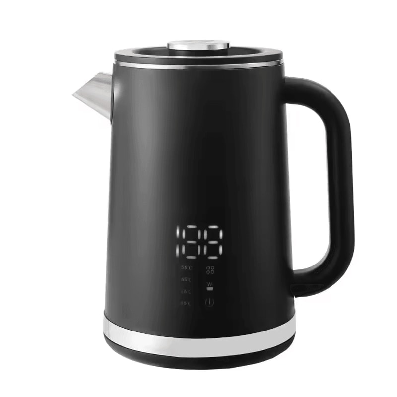 Smart Thermostatic 17 L Electric Kettle Stainless Steel DoubleLayer Insulated Boiling Water Kettle 5