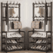 MultiLayer Clothes Shoe Rack FloorStanding Organizer With DIY Doorway Hanger Shelf 11