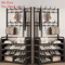 MultiLayer Clothes Shoe Rack FloorStanding Organizer With DIY Doorway Hanger Shelf 13