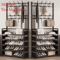 MultiLayer Clothes Shoe Rack FloorStanding Organizer With DIY Doorway Hanger Shelf 20