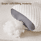Orthopedic Cervical Neck Support Pillow Massage SPA Soybean Fiber Sleep Pillow 3