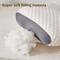 Orthopedic Cervical Neck Support Pillow Massage SPA Soybean Fiber Sleep Pillow 3