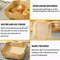 Air Fryer Disposable Liners NonStick Parchment Paper For Baking Roasting Microwave 50100 Pcs 3