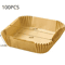 Air Fryer Disposable Liners NonStick Parchment Paper For Baking Roasting Microwave 50100 Pcs 6