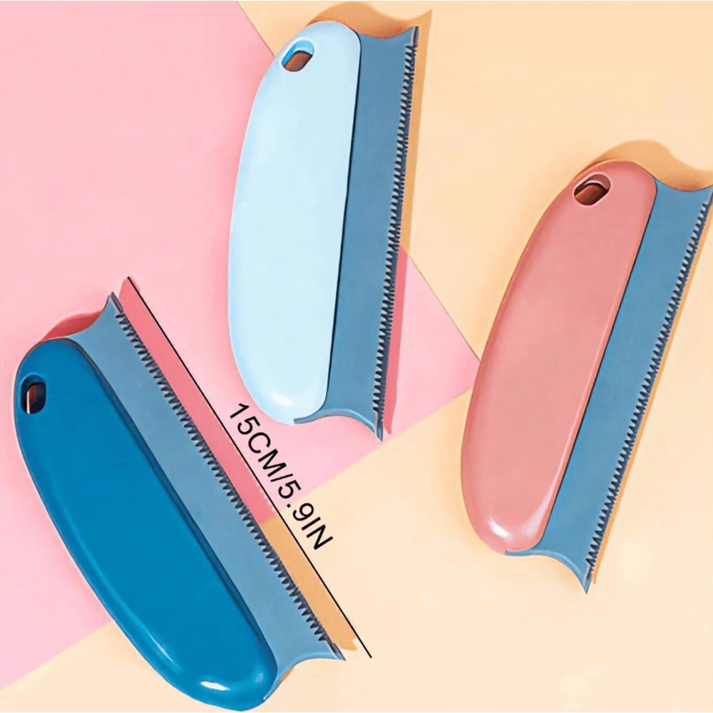 Effective Pet Hair Remover Brush Gentle Fur Cleaning Tool For Cats Dogs 5