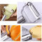 DoubleHead Stainless Steel Vegetable Peeler MultiFunction Fruit Melon Planer For Kitchen 3