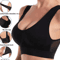 Plus Size Seamless Sports Bra Wireless Shockproof Fitness Yoga Crop Top Up To 6XL 1