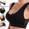 Plus Size Seamless Sports Bra Wireless Shockproof Fitness Yoga Crop Top Up To 6XL 1