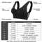 Plus Size Seamless Sports Bra Wireless Shockproof Fitness Yoga Crop Top Up To 6XL 5