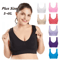 Womens Seamless Sports Bra Breathable Yoga Running Fitness Crop Top 0