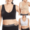 Womens Seamless Sports Bra Breathable Yoga Running Fitness Crop Top 1