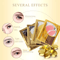 Gold Collagen Crystal Eye Mask 20 Pcs 10 Pairs Firming Moisturizing Nourishing UnderEye Skincare 2