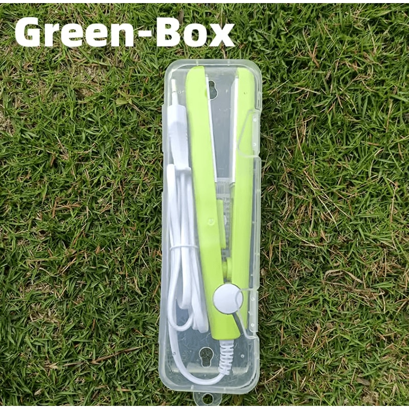 3in1 Professional Hair Styling Iron Mini Flat Iron Straightener Curling Tool 12