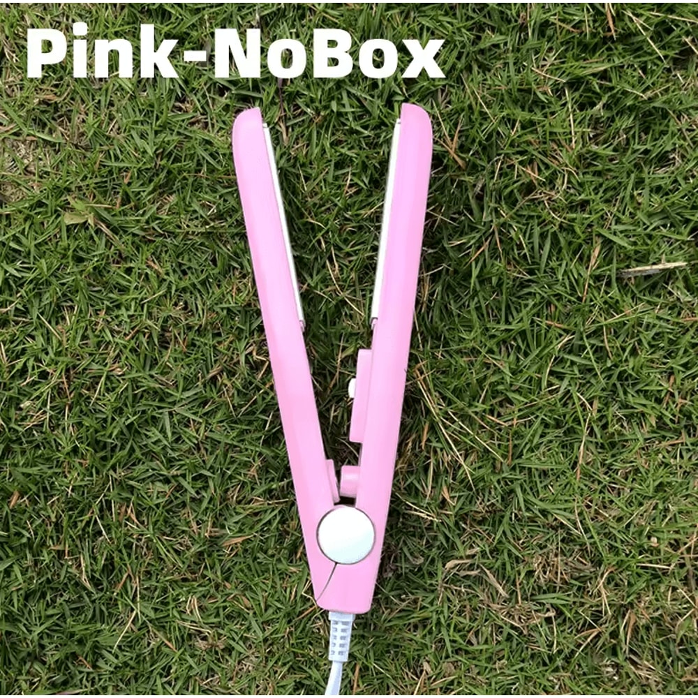 3in1 Professional Hair Styling Iron Mini Flat Iron Straightener Curling Tool 1