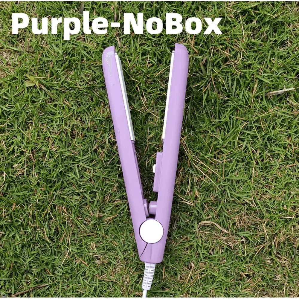 3in1 Professional Hair Styling Iron Mini Flat Iron Straightener Curling Tool 3