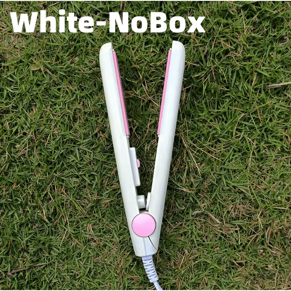 3in1 Professional Hair Styling Iron Mini Flat Iron Straightener Curling Tool 4