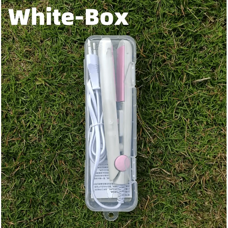 3in1 Professional Hair Styling Iron Mini Flat Iron Straightener Curling Tool 10