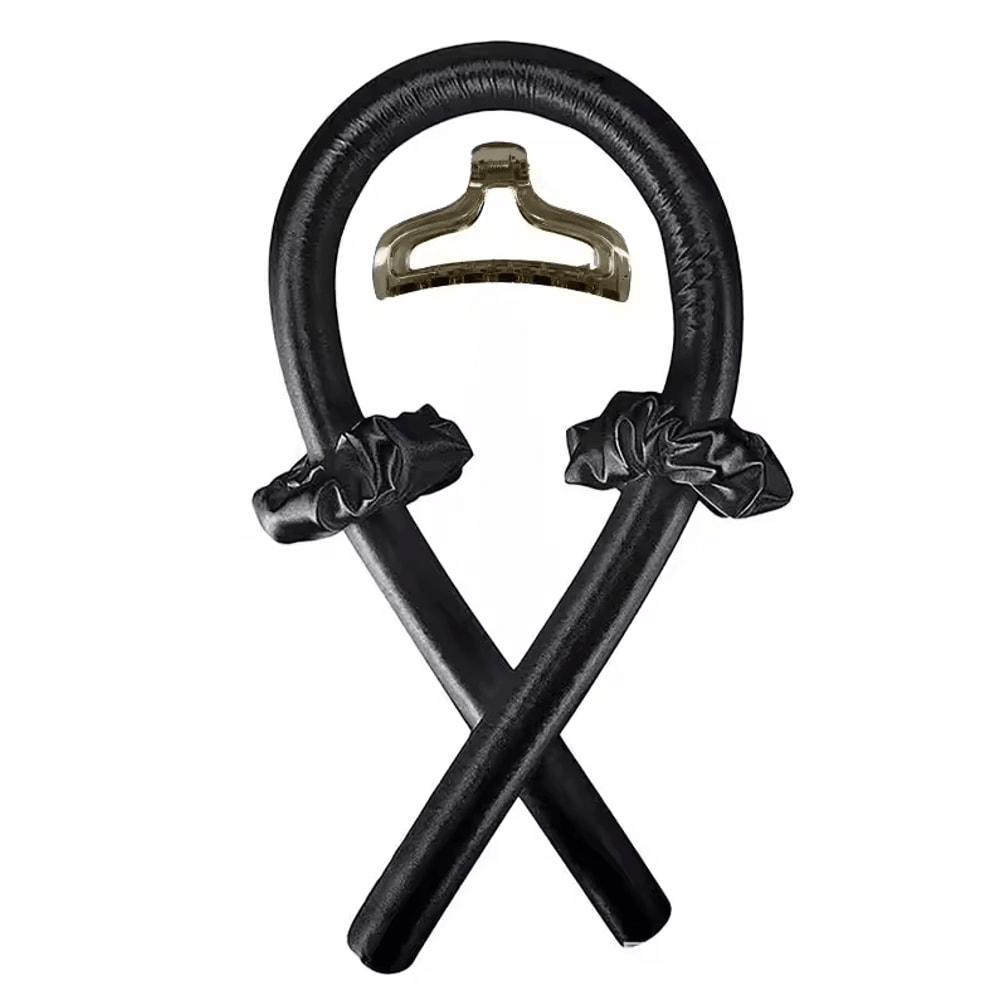 Luxury Silk Heatless Hair Curlers Headband NoHeat Curling Rod For Overnight Waves 16