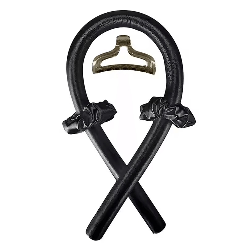 Luxury Silk Heatless Hair Curlers Headband NoHeat Curling Rod For Overnight Waves 16