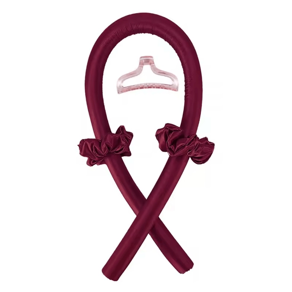 Luxury Silk Heatless Hair Curlers Headband NoHeat Curling Rod For Overnight Waves 29