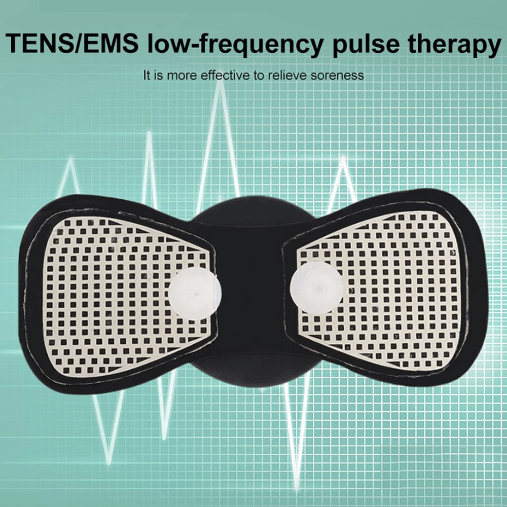 Mini Electric EMS Neck Massager Cervical Massage Patch For Muscle Relief 3