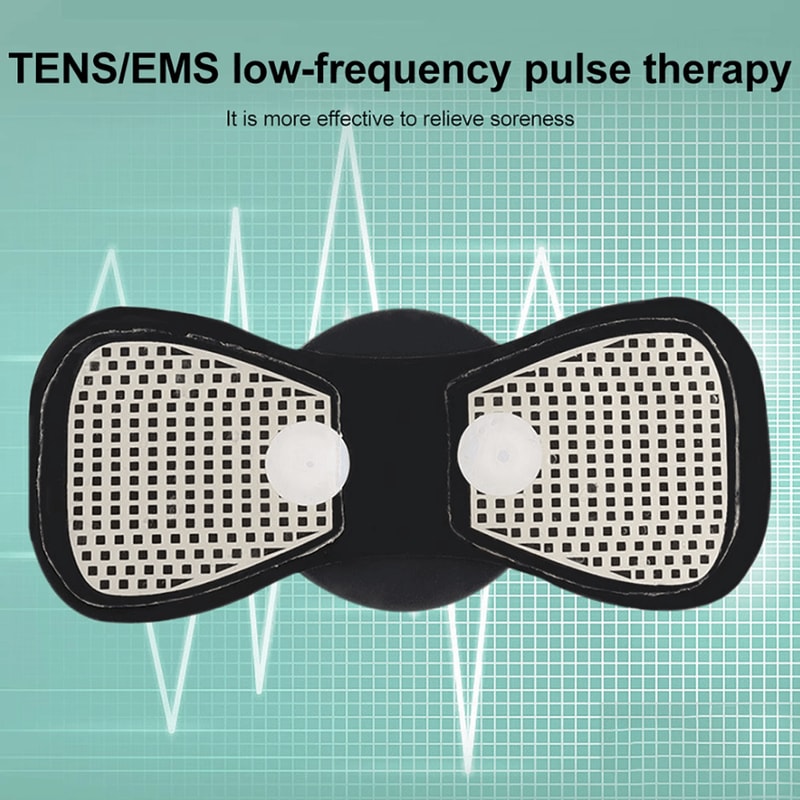 Mini Electric EMS Neck Massager Cervical Massage Patch For Muscle Relief 3