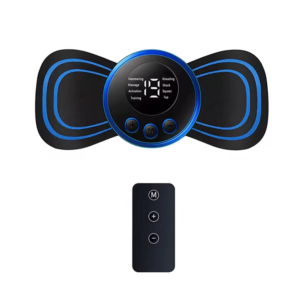 Mini Electric EMS Neck Massager Cervical Massage Patch For Muscle Relief 6