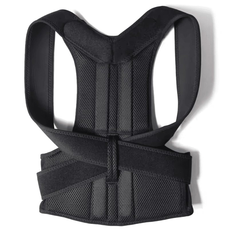 Upper Back Posture Corrector With Clavicle Support For Shoulder And Back Alignment 7