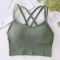 Back Cross Strap Tank Top With Push Up Support For Running And Fitness 3