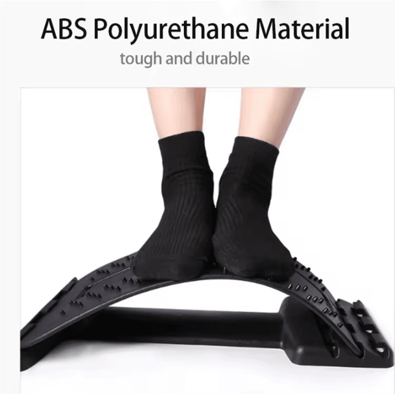 MultiLevel Back Stretcher For Back Pain Relief With Lower And Upper Back Support 4