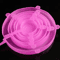 6 Pcs Silicone Cover Stretch Lids Universal Adaptable Kitchen Bowl Caps 7