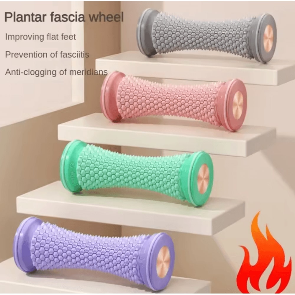 Foot Massager Roller With Yoga Massage Ball For Plantar Fascia And Muscle Relaxation 1