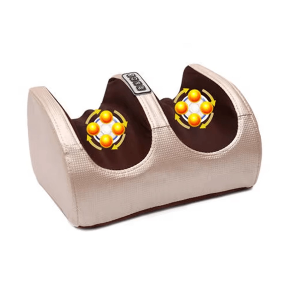Electric Foot Massager With Heating Therapy And Shiatsu Kneading Rollers 7