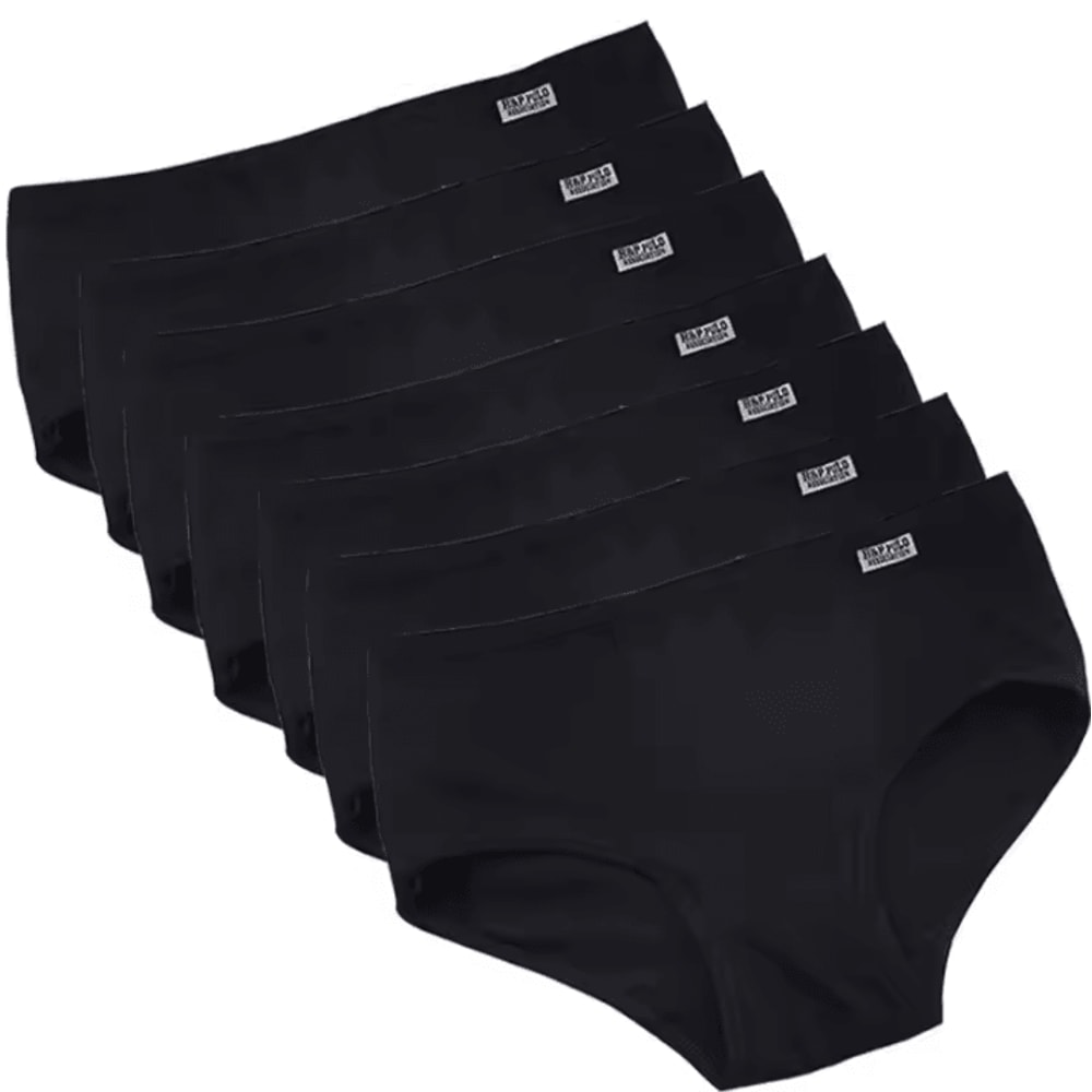 7Pcs Womens Cotton Panties Breathable Plus Size Underwear Briefs M4XL 10